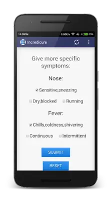 Homeopathy Remedy Finder - Cold & Flu android App screenshot 2